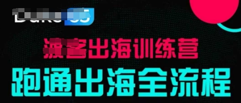 出海训练营基础课，​跑通出海全流程，实战案例拆解_八载学创